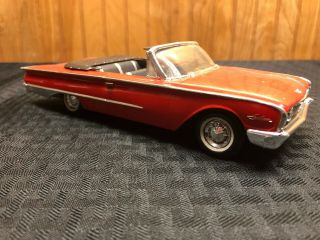 Vintage Amt 1961 Ford Sunliner Convertible Promo 4 Screw Rare Detailed