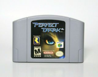 Perfect Dark N64 (nintendo 64,  2000) Authentic