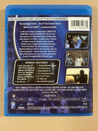 Dawn of the Dead (1978) [Anchor Bay] Blu - Ray RARE OOP GEORGE ROMERO Like 2
