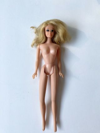 Vintage 1960s Mattel Barbie Francie Doll Twist & Turn Rooted Eyelashes Japan