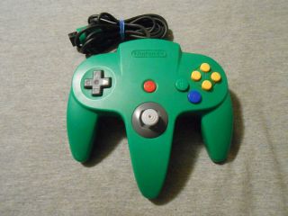 Nintendo 64 Controller - N64 - Nintendo - Green - Perfectly Rare