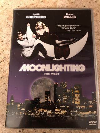Moonlighting - The Pilot (dvd,  2000) Bruce Willis - Rare - Oop -