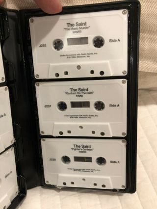 The Saint Volume 2 Vincent Price 12 Radio Broadcasts 6 Cassettes 6 hours Rare 3