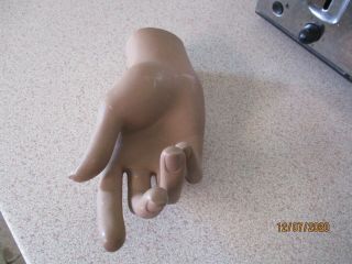 A Vintage Male Mannequin Hand For Watch & Jewellery Display - Home,  Shop,  Business