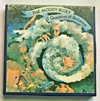 Rare 7 - 1/2ips The Moody Blues A Question Of Balance Reel Tape Guaranteed