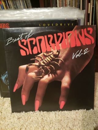 The Scorpions Best Of Vol.  2 Rare Oop Vinyl Lp Record 1984 Nm M Pers Coll
