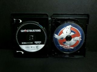 Ghostbusters (4K UHD,  3D Blu - ray,  2016) w/ OOP Rare Slipcover.  Ultra HD.  Remake 3