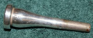 Rare Early Vintage Olds 5 Trumpet Mouthpiece Later 1930 