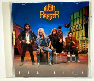 Night Ranger Big Life Cd Made In Japan For Mca 1987 Rare Early Pressing