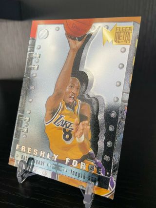 1996 - 97 Fleer Metal Freshly Forged 3 Kobe Bryant Rookie Rc Insert Rare
