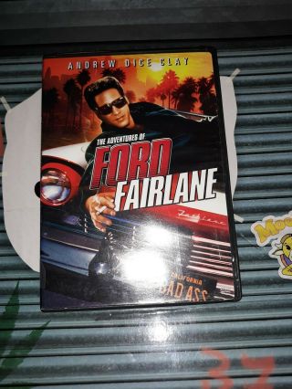 The Adventures Of Ford Fairlane Dvd 2003 Rare Oop Complete Flawless