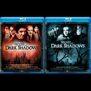 House Of Dark Shadows 1970 & Night Of Dark Shadows 1971 2 Blu Ray Discs Rare