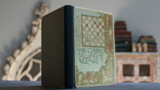 Rare Antique Old Book The Game Of Chess 1888 1st Edition Illustrated Scarce