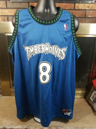 Rare Vintage Nike Nba Minnesota Timberwolves Latrell Sprewell Basketball Jersey