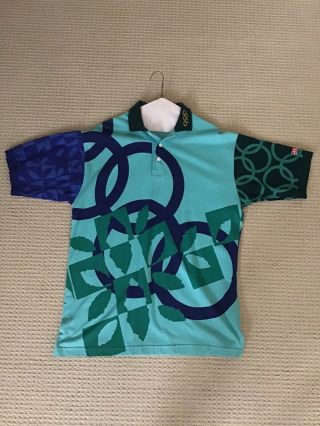 Very Rare 1996 Atlanta Olympic Volunteer Polo Shirt - Large