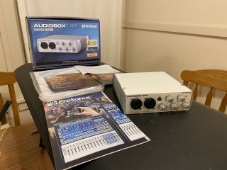 Presonus Audiobox Usb Rare White Edition Interface 2x2