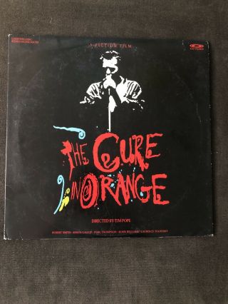 The Cure In Orange Laserdisc Rare Concert Starring Robert Smith,  Simon Gallup