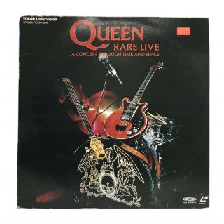 Queen Rare Live A Concert Through Tie & Space Japan Laser Disc Ld Music