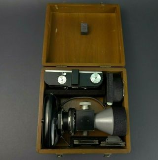 Rare ERB & Gray Visicam Microscopy Camera Kit with Wollensak Alphax Shutter 2