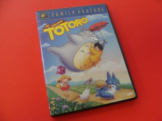 My Neighbor Totoro Fox Dub Very Rare Anime Dvd Out Of Print Oop