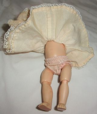 Vintage Vogue Ginny Doll ? bent knee walker when head turns or Alexander - kins ? 3