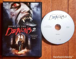 Night Of The Demons 2 (dvd,  2007) Rare Oop Horror Htf