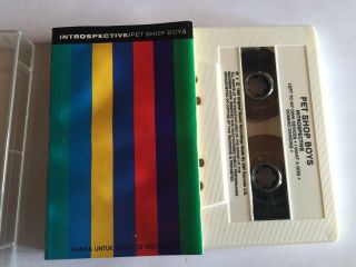 Pet Shop Boys.  Introspective - - Rare 1988 Indonesian Cassette (tape)
