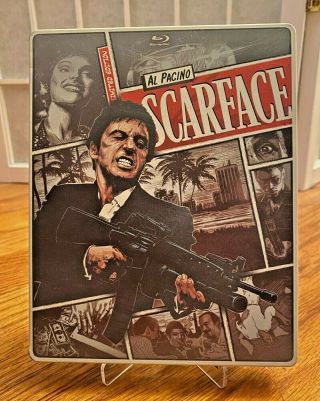 Rare Scarface Steelbook (blu - Ray/dvd,  1983,  2 - Disc Set)