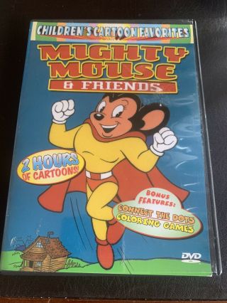 Mighty Mouse & Friends Dvd (rare).