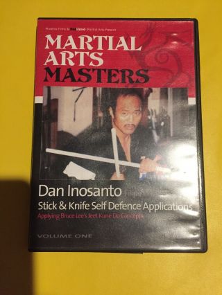 Rare Dan Inosanto Filipino Martial Arts Series Dvd Set Jkd Kali Jeet Kune Do