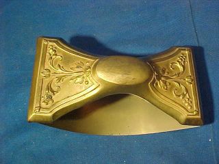 Early 20thc Art Nouveau Style Cast Metal Ink Blotter By Jennings Brothers