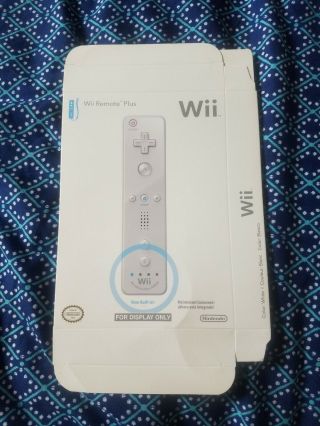 Nintendo Wii Remote Rare Store Display Box Only