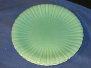 Antique Stangl Colonial Green 1930s Dinner Plates Art Deco - 2