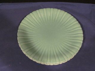 Antique STANGL COLONIAL Green 1930s DINNER PLATES ART DECO - 2 2