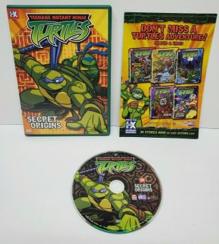 Teenage Mutant Ninja Turtles - Secret Origins (volume 10) - Dvd - Animated Rare