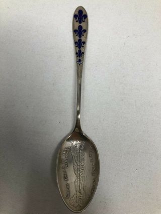 Paye & Baker Sterling Silver Souvenir Spoon Great Falls Of The Missouri Montana