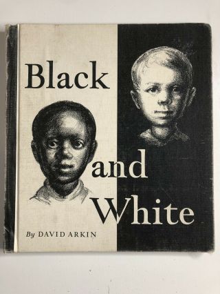 Sociology Book Black And White By David Arkin Grade 1960 