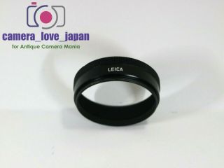 Rare {NEAR MINT} LEICA Leitz 12550 Hood for Elmar - m 50mm f/2.  8 E39 JAPAN 408A 2