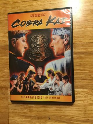 Cobra Kai Season 1 & 2 Dvd Collector 