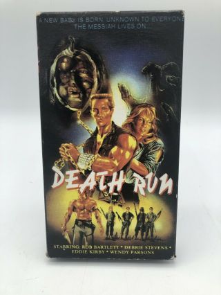 Death Run Ultra Rare 1989 Movie Vhs Released By Videotech