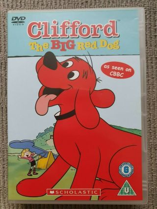 Very Rare - Scholastic - Clifford - The Big Red Dog - Dvd 2005 - Region 2 - Vhtf