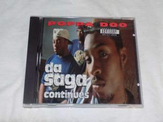 Da Saga Continues By Poppa Doo Cd 1994 Critique Rare Oop 90 