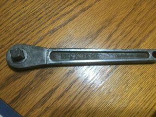 Vintage Rare Snap On Ratchet Tool No 7 (patent Applied For On Handle) Milwaukee
