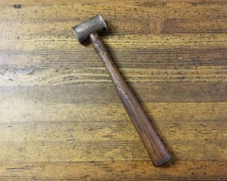 Antique Tools Brass Beryllium Hammer • Vintage Tools Machinist Anvil Hammer ☆usa