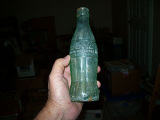 Rare Dated 1923 Christmas Coca Cola Coke Bottle Big Spring,  Texas