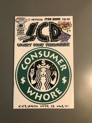 Lcd 0 Lowest Comic Denominator Kieron Dwyers Starbucks Recalled Rare