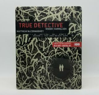 True Detective: The Complete First Season 1 One Rare Blu - Ray Mondo Steelbook Oop