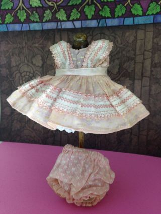 Vintage Tagged Vogue Ginny Cute Pink Dress