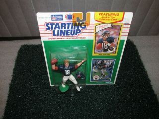 Starting Lineup 1990 Mike Tomczak Nfl Chicago Bears (rare Rookie Piece)