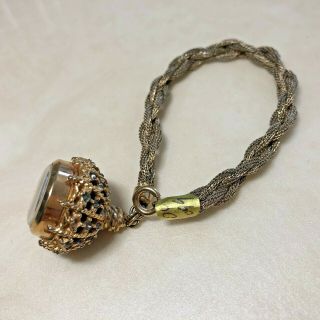 Vintage Capri By Mepa Lady Gold Tone Bracelet Hand - Winding Mechanical Watch Hour